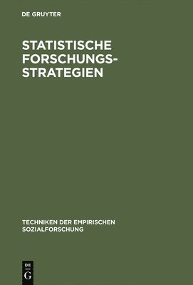 bokomslag Statistische Forschungsstrategien