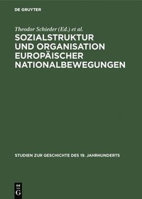 bokomslag Sozialstruktur und Organisation europischer Nationalbewegungen