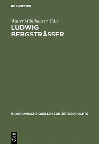 bokomslag Ludwig Bergstrsser