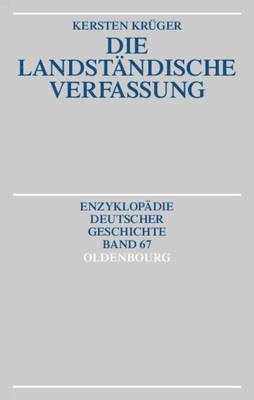 bokomslag Die Landstndische Verfassung