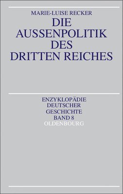 Die Auenpolitik des Dritten Reiches 1