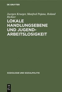 bokomslag Lokale Handlungsebene und Jugendarbeitslosigkeit