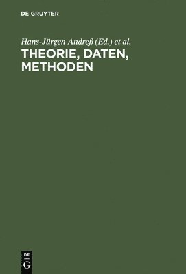 bokomslag Theorie, Daten, Methoden