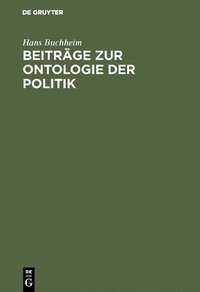 bokomslag Beitrge Zur Ontologie Der Politik