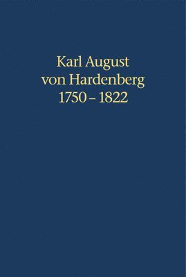 bokomslag Karl August von Hardenberg 1750-1822