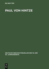 bokomslag Paul Von Hintze