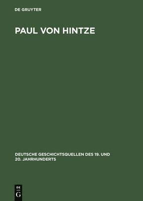 Paul Von Hintze 1