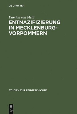 bokomslag Entnazifizierung in Mecklenburg-Vorpommern