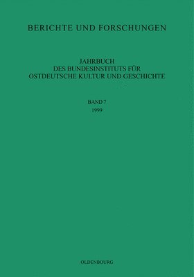 Bundesinstitut Für Kultur Und Geschichte Der Deutschen Im Östlichen Europa, Bundesinstitut Für Kultur Und Geschichte - 1999, Inbunden