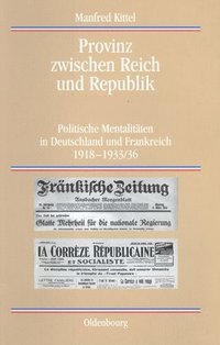 bokomslag Provinz zwischen Reich und Republik