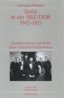 bokomslag Justiz in Der Sbz/DDR 1945-1953