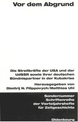 Dimitrij Filippovych, Matthias Uhl - Vor dem Abgrund, Inbunden