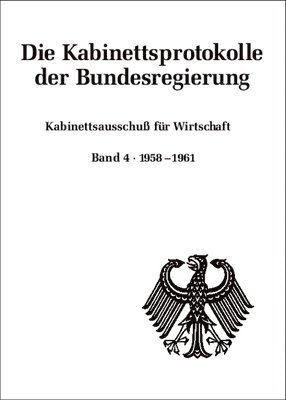 bokomslag Kabinettsausschuß für Wirtschaft