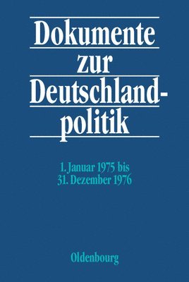 bokomslag 1. Januar 1975 bis 31. Dezember 1976