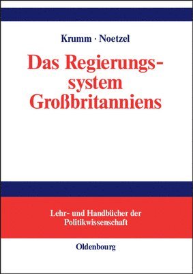 bokomslag Das Regierungssystem Großbritanniens