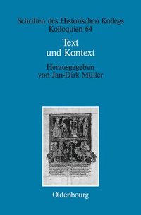 bokomslag Text und Kontext