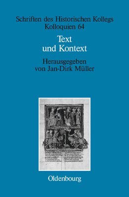 bokomslag Text und Kontext