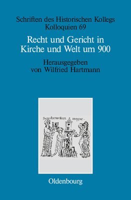 bokomslag Recht und Gericht in Kirche und Welt um 900