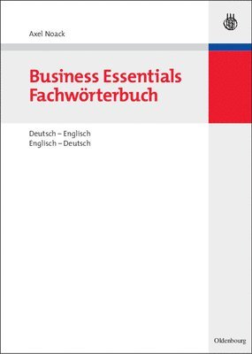 bokomslag Business Essentials: Fachwörterbuch Deutsch-Englisch Englisch-Deutsch