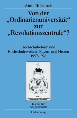 bokomslag Von Der Ordinarienuniversitt Zur Revolutionszentrale?