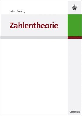 Zahlentheorie 1