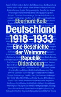 bokomslag Deutschland 1918-1933