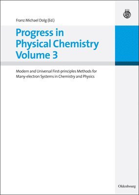 Progress in Physical Chemistry Volume 3 1