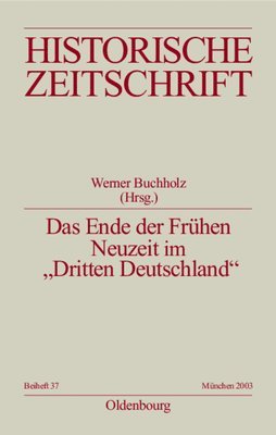 bokomslag Das Ende der Frhen Neuzeit im &quot;Dritten Deutschland&quot;