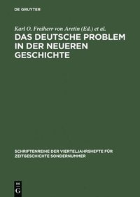 bokomslag deutsche Problem in der neueren Geschichte