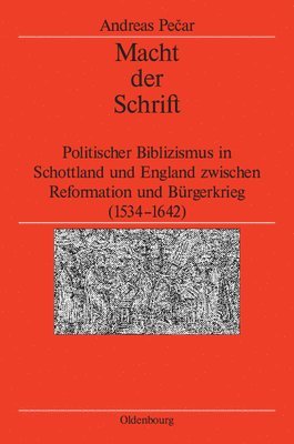 Andreas Pecar, German Historical Institute London - Macht der Schrift, Inbunden
