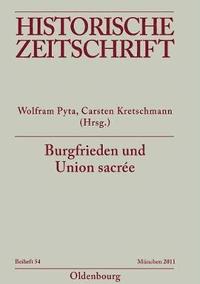 bokomslag Burgfrieden und Union sacre