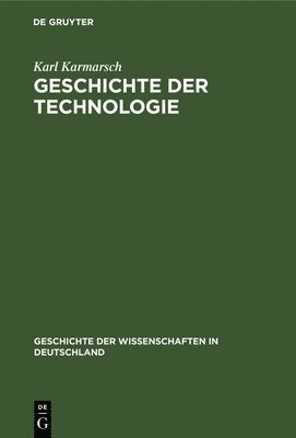 bokomslag Geschichte Der Technologie