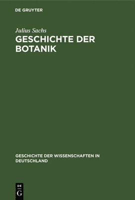 bokomslag Geschichte Der Botanik