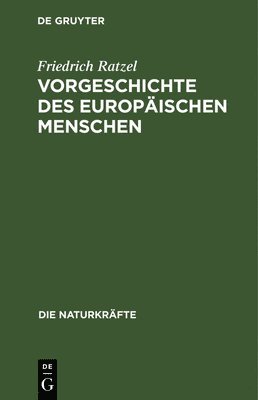 bokomslag Vorgeschichte Des Europischen Menschen