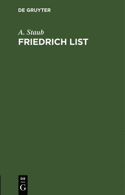 bokomslag Friedrich List