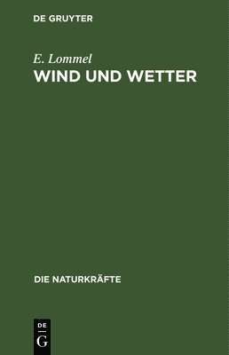 bokomslag Wind Und Wetter