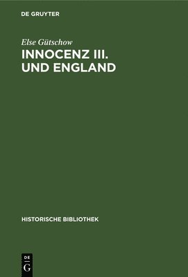 Innocenz III. Und England 1