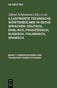 bokomslag Hebemaschinen Und Transport-Vorrichtungen