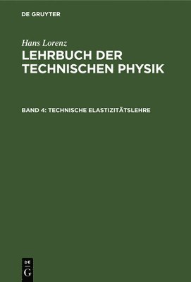 Technische Elastizittslehre 1