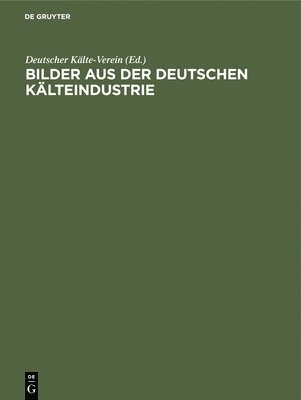 bokomslag Bilder Aus Der Deutschen Kälteindustrie