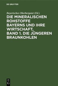 bokomslag Die Mineralischen Rohstoffe Bayerns Und Ihre Wirtschaft, Band 1. Die Jngeren Braunkohlen