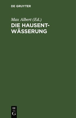 Die Hausentwsserung 1