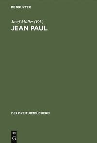 bokomslag Jean Paul