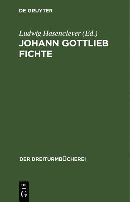 Johann Gottlieb Fichte 1