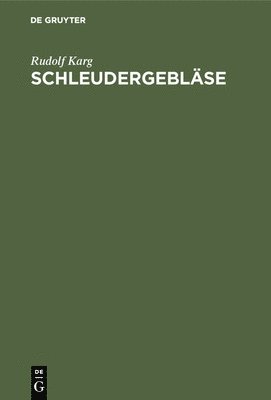bokomslag Schleudergebläse