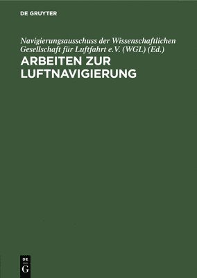 bokomslag Arbeiten Zur Luftnavigierung