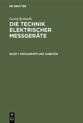 Georg Keinath - Messgeräte Und Zubehör, Inbunden