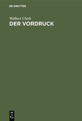 Der Vordruck 1