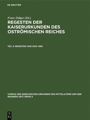 bokomslag Regesten Von 1204-1282