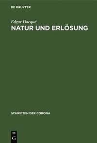 bokomslag Natur Und Erlsung